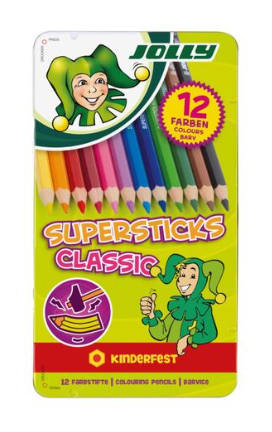 Buntstifte Jolly Supersticks Classic 12er