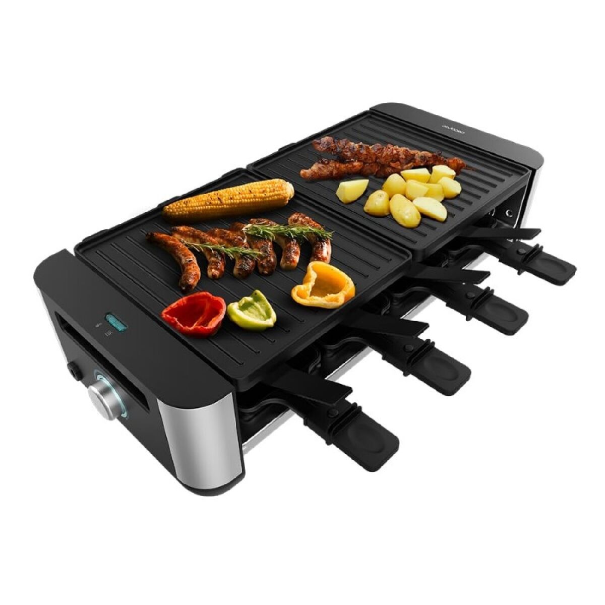 Raclette Cecotec 16000 Inox Black Schwarz