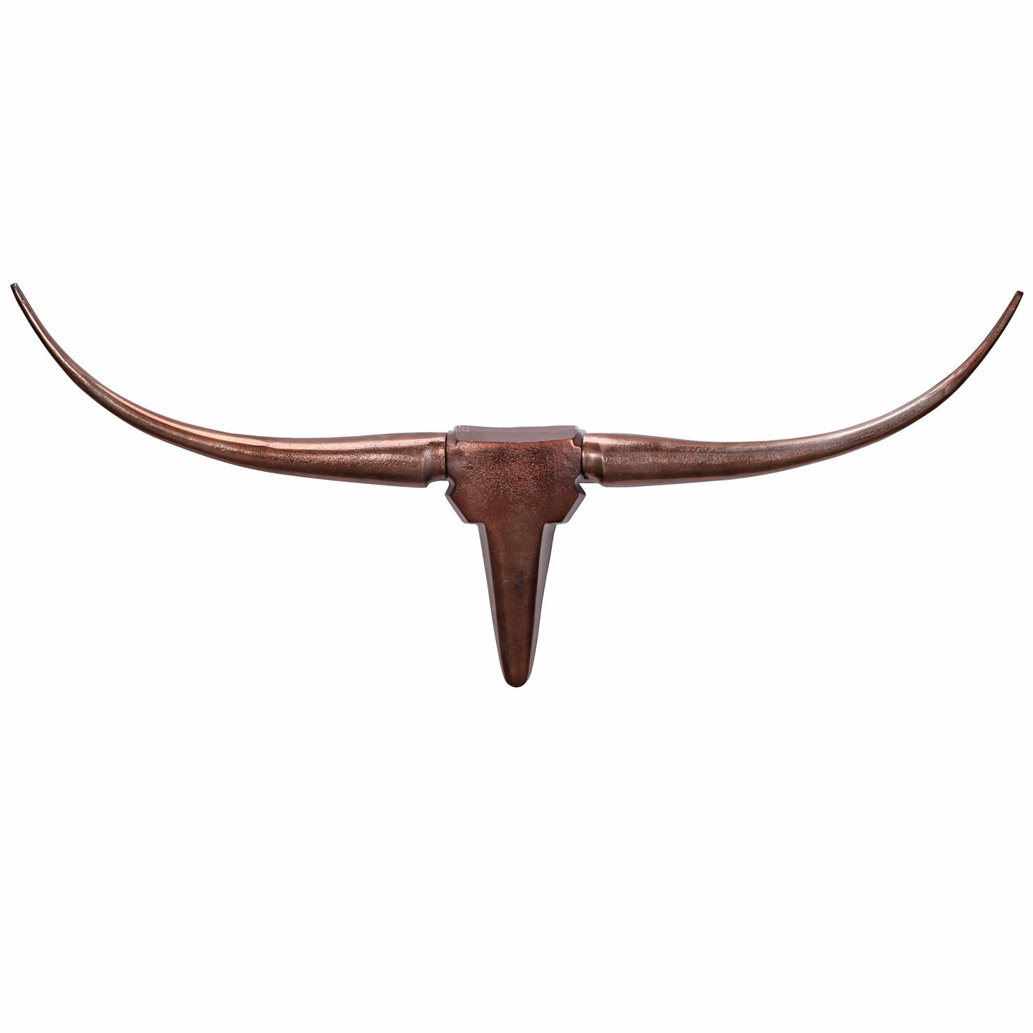 Deko Geweih Bull M WL1.394 Bronze 100 cm Aluminium Design Hörner, Wanddekoration Stierkopf Horn Modern, Wandskulptur Geweih-Jagdtrophäe Metall, Longhorn Wandschmuck Groß