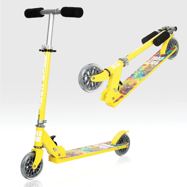 BOLDCUBE 2-Rad Scooter gelb