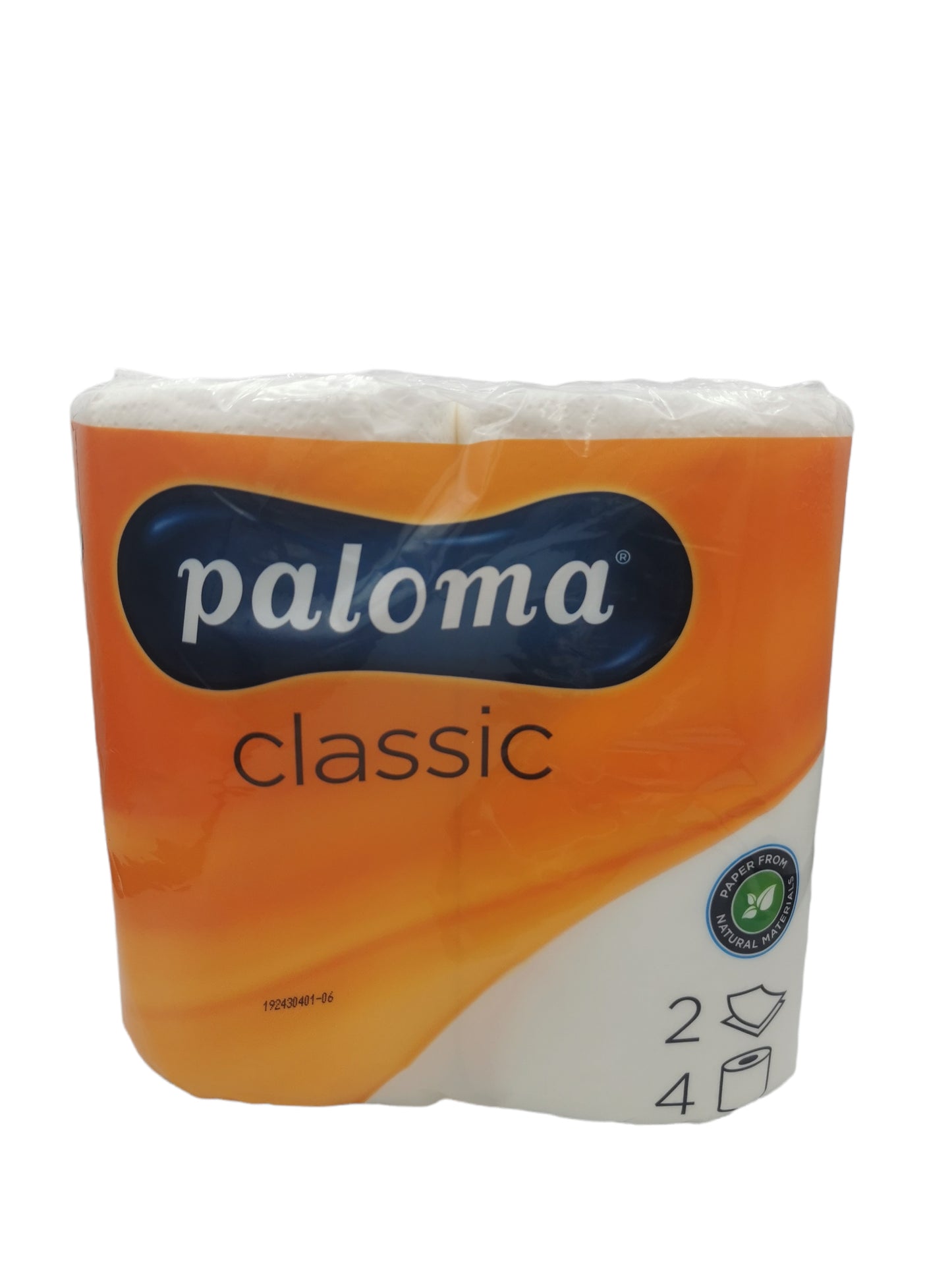 Paloma Classic Toilettenpapier 2 Lagig, 4 Rollen