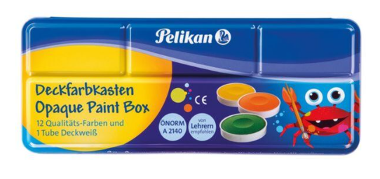 Wassermalfarben Pelikan Farbkasten DF 12