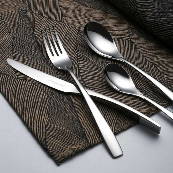 Besteck Arthur Martin AM3630 Grau Edelstahl 24 Teilig
