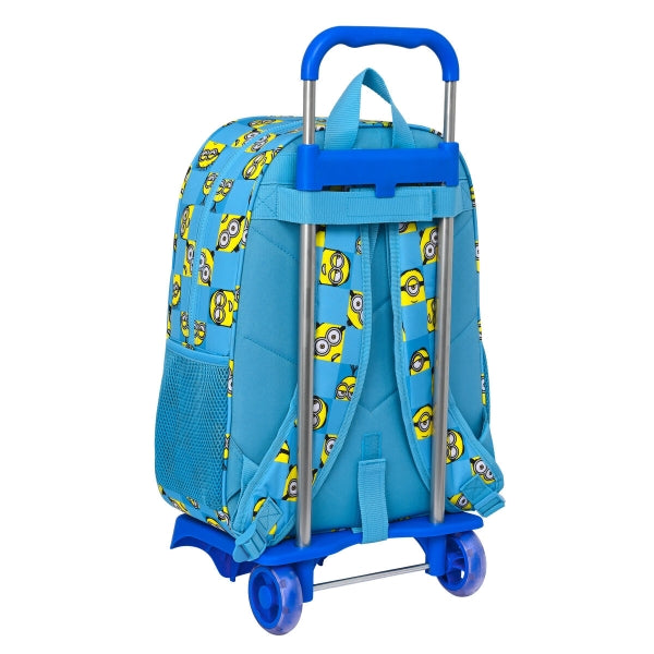 Schulrucksack Minions Minionstatic Blau (33 x 42 x 14 cm)
