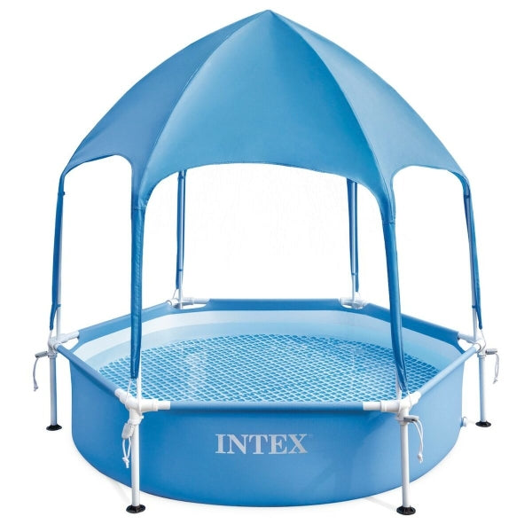 Intex Pool-Set rund mit Pooldach Ø 183 cm x 183 cm x 38 cm