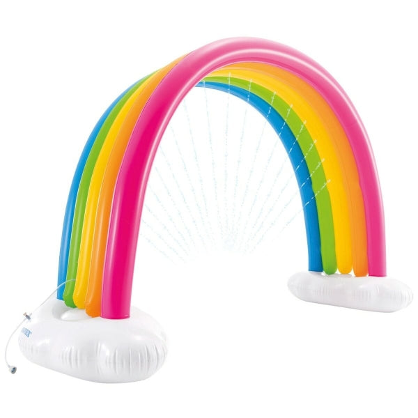 INTEX Wassersprinkler-Spielzeug Regenbogen 300 x 109 x 180 cm